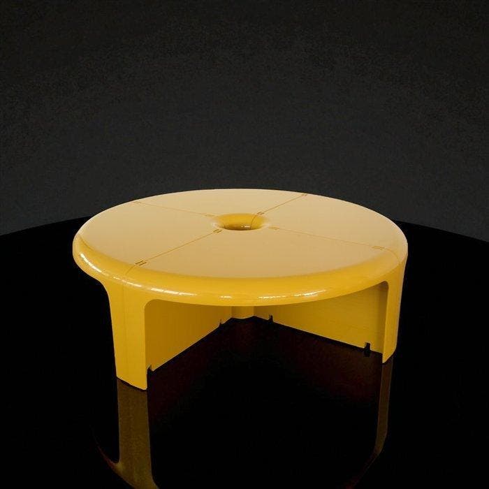 B-Line - Rodolfo Bonetto - Salontafel - 4 van 4 - ABS, Antiek en Kunst, Antiek | Meubels | Stoelen en Sofa's