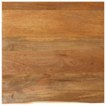 Tafelblad mangohout 80x80cm - 40% korting. Blaas je oude..., Verzenden