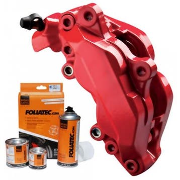 Foliatec Remklauwlakset | racing rosso mat | 3 Komponenten, Verzenden
