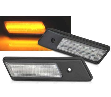 CLIGNOTANTS LATÉRAUX BMW E34 E32 E36 DYNAMIQUE LED CHROMÉ, Verzenden, Nieuw