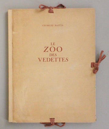 Georges Bastia - Le zoo des vedettes - 1947