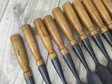 Werkgereedschap (16) Industrieel design - Een set ronde
