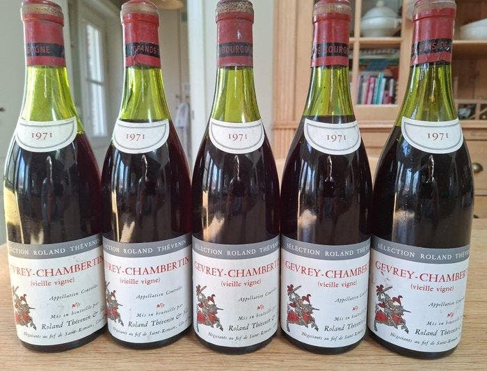 1971 Roland Thevenin Gevrey-Chambertin - Gevrey Chambertin -, Collections, Vins
