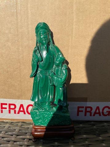 Figuur - Malachiet - China (Zonder minimumprijs)
