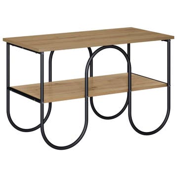 vidaXL TV-meubel 80 x 40 x 50 cm Artisanaal eiken Bewerkt, Huis en Inrichting, Verzenden, Nieuw