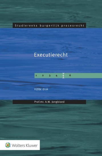 Executierecht / Studiereeks burgerlijk procesrecht / 5, Verzenden, Zo goed als nieuw, A.W. Jongbloed