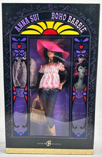 Mattel - Poupée Barbie Anna Sui - Boho Barbie – Barbie