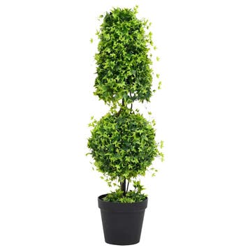 vidaXL Kunstplant met pot buxus 100 cm groen, Verzenden