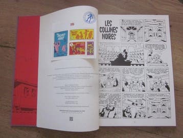 Lucky Luke T21 - Les Collines noires + timbres + ex-libris -, Nieuw