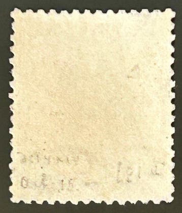 België 1865 - Leopold I in links profiel : 1F Lila - Tanding, Gestempeld