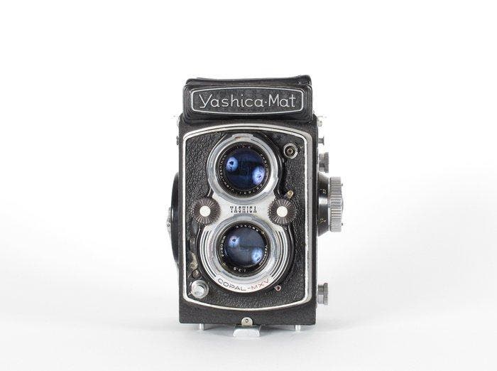 Yashica Yashica-Mat 120 / medium formaat camera (Zonder, Audio, Tv en Foto, Fotocamera's Analoog