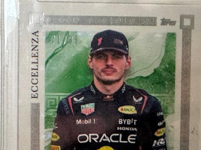 2023 Topps Topps Eccellenza F1 Max Verstappen 71/99, Verzamelen, Stickers