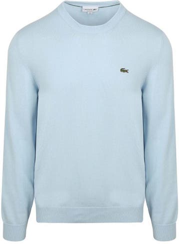 Lacoste Pullover Lichtblauw maat Maat 52/54 (L) Heren, Vêtements | Hommes, Pulls & Vestes, Verzenden