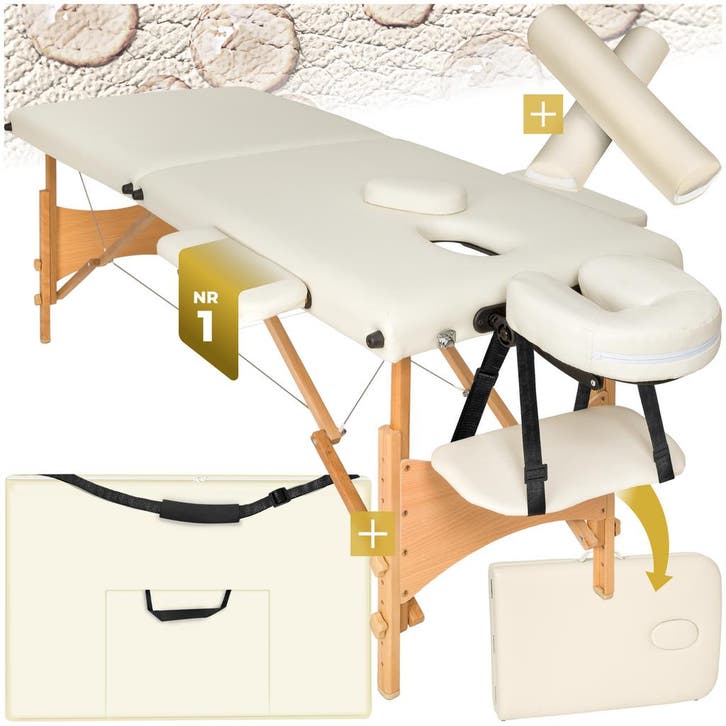 Massagetafel-set Freddi 2 zones met 5 cm matras, Sport en Fitness, Massageproducten, Verzenden