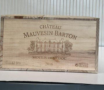 2016 Chateau Mauvesin-Barton - Bordeaux - 12 Bouteilles, Collections, Vins