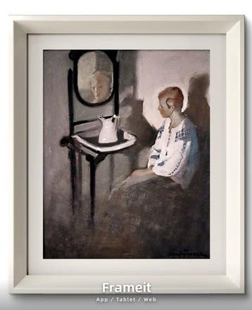 Rafael Griera Calderon (1934-2018) - Joven en la Toilette