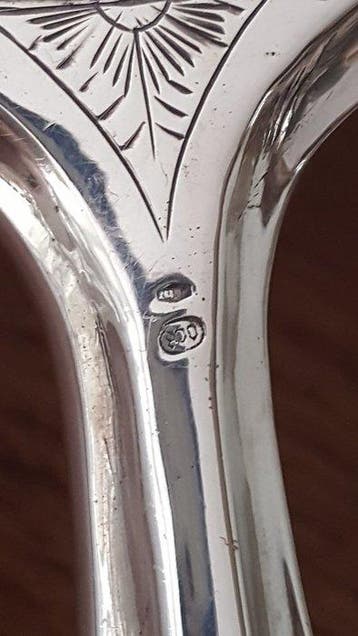 Miroir à main - Argent 800
