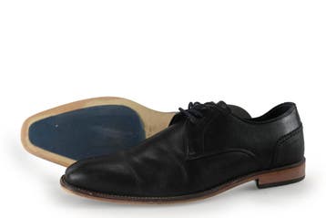 Black Label Veterschoenen in maat 41 Zwart, Kleding | Heren, Verzenden, Zwart, Zo goed als nieuw, Black Label