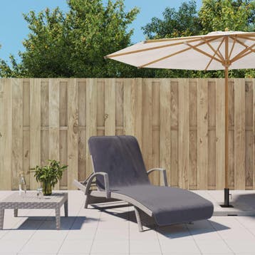 vidaXL Strandhanddoeken 2 st 400 g/m² 75x200 cm stof, Huis en Inrichting, Verzenden, Nieuw