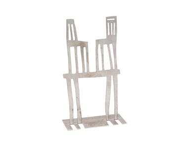 Klaas Gubbels (1934) - Tafel met 2 stoelen