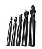 Set HSS frezen, 2 flutes (5 stuks), Verzenden, Nieuw