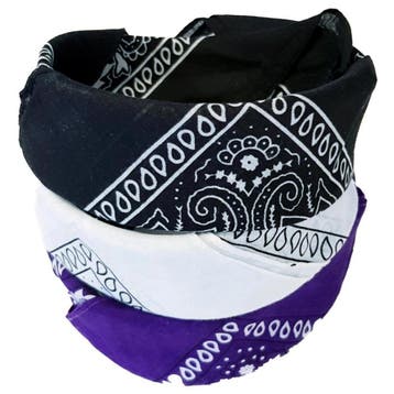 Fako Fashion - 3-Pack Paisley Bandana - Boeren Zakdoek -, Kleding | Heren, Verzenden, Nieuw