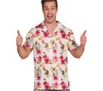 Hawaii Shirt Bloemen, Verzenden, Nieuw