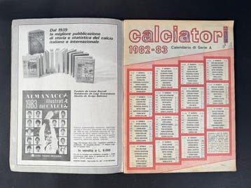 1982/83 Panini Calciatori - 1 Album complet - Excellent (EX), Nieuw