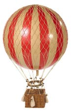 *TIP*  Heteluchtballon Jules Verne, True Red, Ophalen of Verzenden
