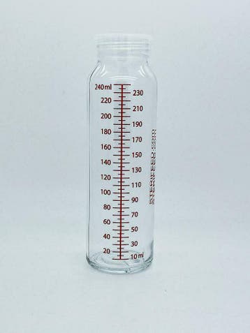 Sterifeed Glazen Moedermelk bewaarfles 240ml, Ophalen of Verzenden, Nieuw