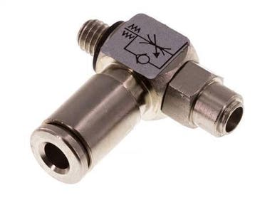 Vanne de régulation de débit Coude dentrée 4 mm - M5 Banjo, Verzenden, Nieuw