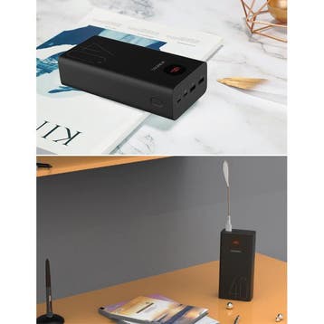 Zeus 40.000mAh Powerbank met 4 Poorten - LED Display Externe, Verzenden, Nieuw, Romoss
