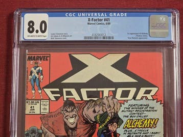 X-Factor #41 - First appearance of Alchemy (character