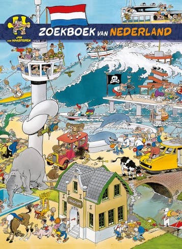 Jan van Haasteren zoekboek van Nederland 9789047805007, Verzenden, Jan van Haasteren