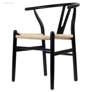 (6x) Design eetkamerstoel VD-blackbeige, Nieuw