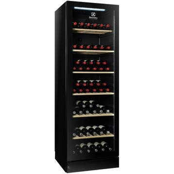 Wijnkoelkast | 390L (170x 75cl) | Zwart | 2 Zones |, Verzenden, Nieuw in verpakking