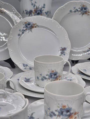 Rosenthal Classic Rose Collection – Kaffeeservice 21-teilig, Antiek en Kunst