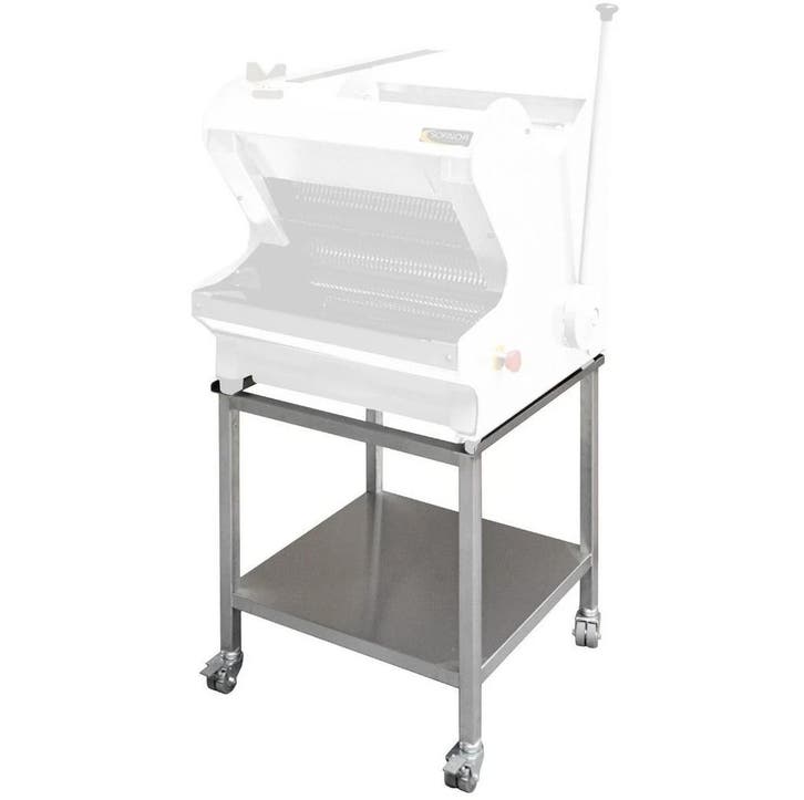 Onderstel | BYZANCE | RVS | Bodemschap | Wielen (Geremd) |, Zakelijke goederen, Horeca | Keukenapparatuur, Nieuw in verpakking