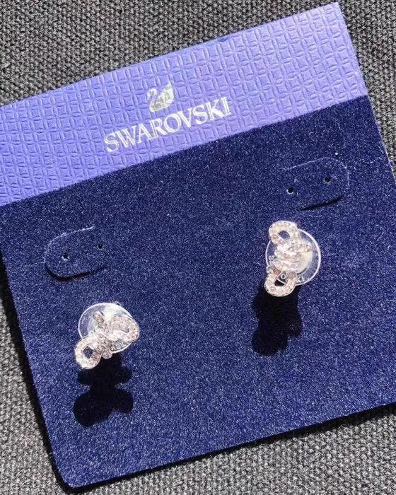 Swarovski crystals - Oorbellen - Swarovski oorbellen, Antiquités & Art, Curiosités & Brocante