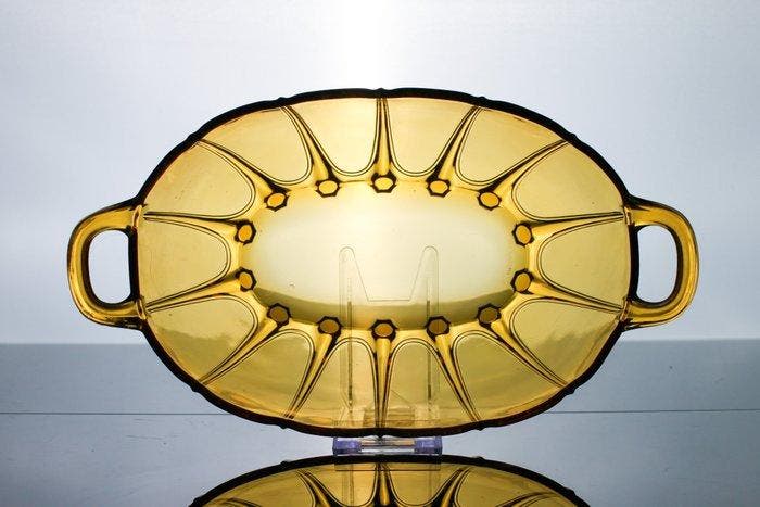 Val Saint Lambert - Charles Graffart, René Delvenne - Schaal, Antiek en Kunst, Kunst | Designobjecten
