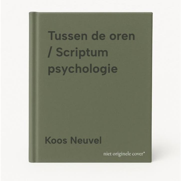 Tussen de oren / Scriptum psychologie 9789055948260, Boeken, Psychologie, Gelezen, Verzenden