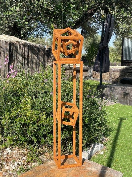 Ana Lucia B.M - Sculpture Corten - XL, Antiek en Kunst, Kunst | Designobjecten