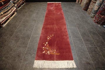 Chinees art-deco - Tapijt - 407 cm - 95 cm, Huis en Inrichting, Nieuw