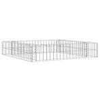 vidaXL Gabion plantenbak verhoogd 100x100x20 cm, Verzenden