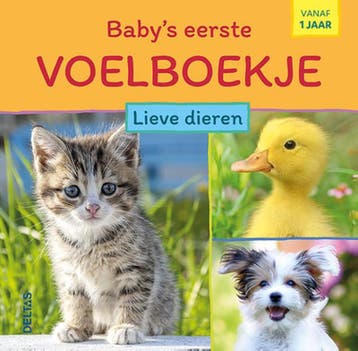 Lieve dieren / Babys eerste voelboekje 9789044763119 ZNU, Boeken, Verzenden, Gelezen, ZNU