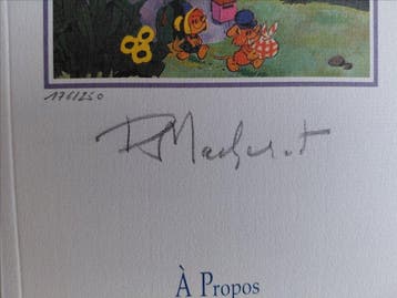 A propos de... Macherot - Signé - B - 1 Album - Beperkte, Boeken, Nieuw