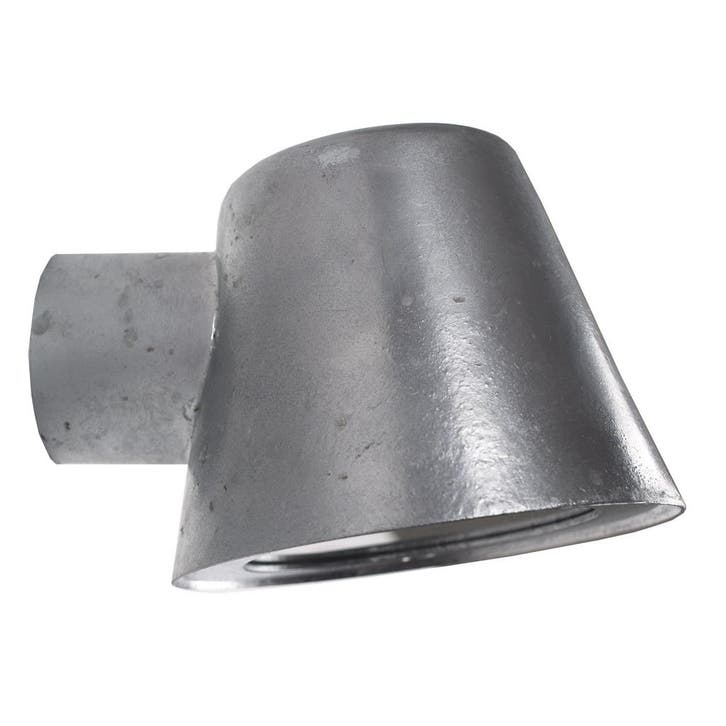 Wandverlichting modern Vita Cup Muurlamp Zilver, Tuin en Terras, Buitenverlichting, Verzenden