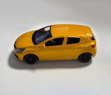 Schaalmodel Renault Clio RS (schaal 1:43, circa 10x4x3 cm,, Verzenden
