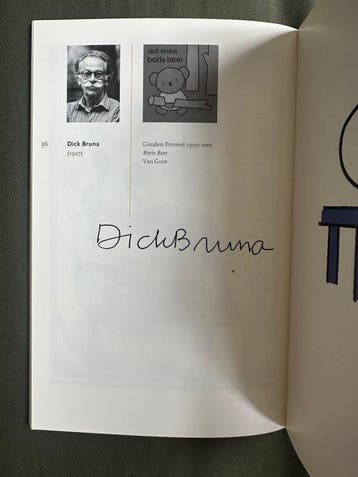 Multisignati; Dick Bruna, Joke van Leeuwen, Max Velthuis -, Antiek en Kunst