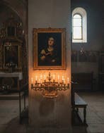 École Européene (XVIII) - Madonna du Livre, Antiek en Kunst